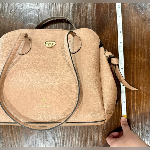 Nanette Lepore tan faux leather handbag - Picture 7 of 7